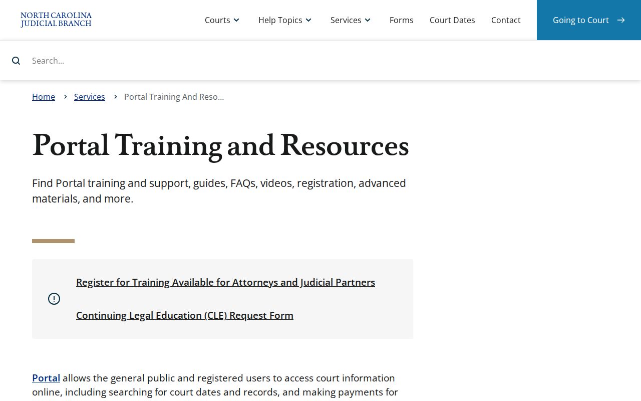 Official eCourts training for Lincoln County criminal record searches